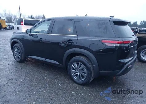 2025 Nissan Pathfinder S 4Wd z USA, uszkodzony, nr VIN 5N1DR3AC7SC312525